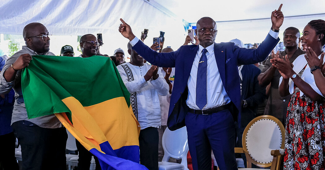 Military Leader Wins Presidential Election in Gabon