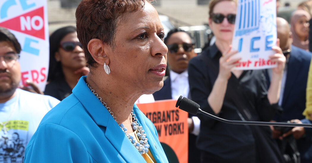Adrienne Adams Wants to Bolster the N.Y.P.D. and Her Odds of Being Mayor