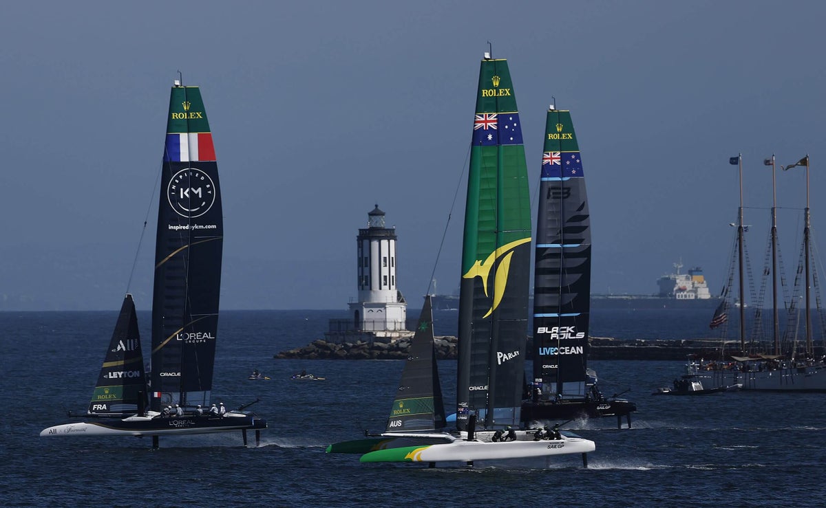 Close calls, congestion and rapid redesigns: SailGP is a new sport learning fast