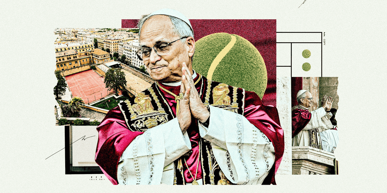 Pope Leo XIV heads the Catholic church from Vatican City — where a secret tennis court awaits