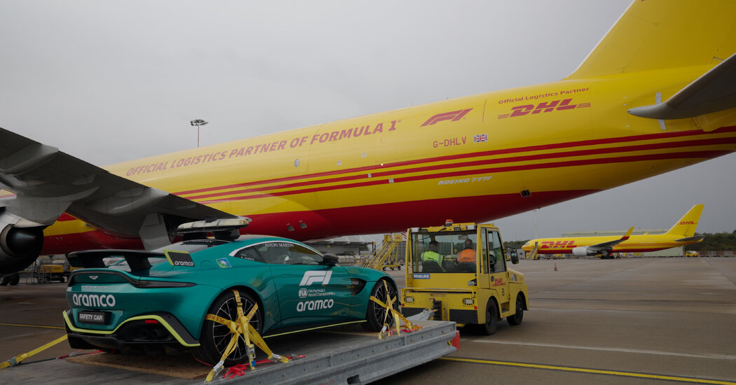 The Art of Moving F1 Around the World